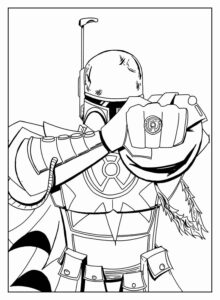 Desenho de Star Wars Desenho Colorir Imprimir 53
