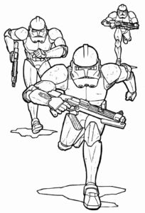 Desenho de Star Wars Desenho Colorir Imprimir 54