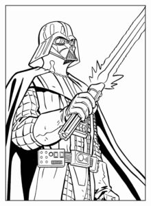Desenho de Star Wars Desenho Colorir Imprimir 55
