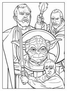 Desenho de Star Wars Desenho Colorir Imprimir 57