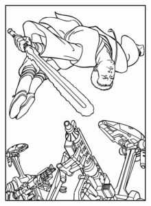 Desenho de Star Wars Desenho Colorir Imprimir 60