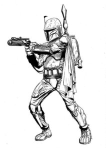 Desenho de Star Wars Desenho Colorir Imprimir 64