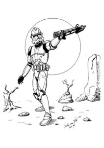 Desenho de Star Wars Desenho Colorir Imprimir 65