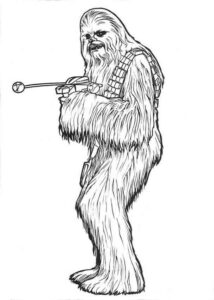 Desenho de Star Wars Desenho Colorir Imprimir 66