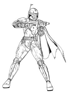Desenho de Star Wars Desenho Colorir Imprimir 68