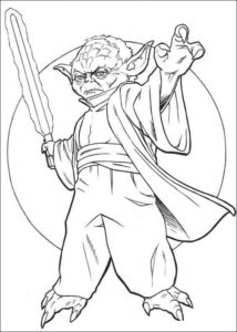 Desenho de Star Wars Desenho Colorir Imprimir 92