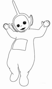 Desenho de Teletubbies Desenho Colorir Imprimir 02