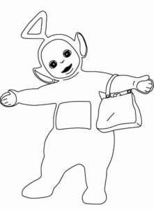 Desenho de Teletubbies Desenho Colorir Imprimir 07