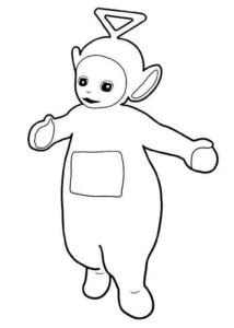 Desenho de Teletubbies Desenho Colorir Imprimir 08
