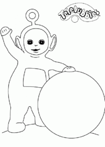 Desenho de Teletubbies Desenho Colorir Imprimir 24