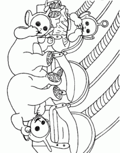 Desenho de Teletubbies Desenho Colorir Imprimir 25
