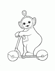 Desenho de Teletubbies Desenho Colorir Imprimir 26