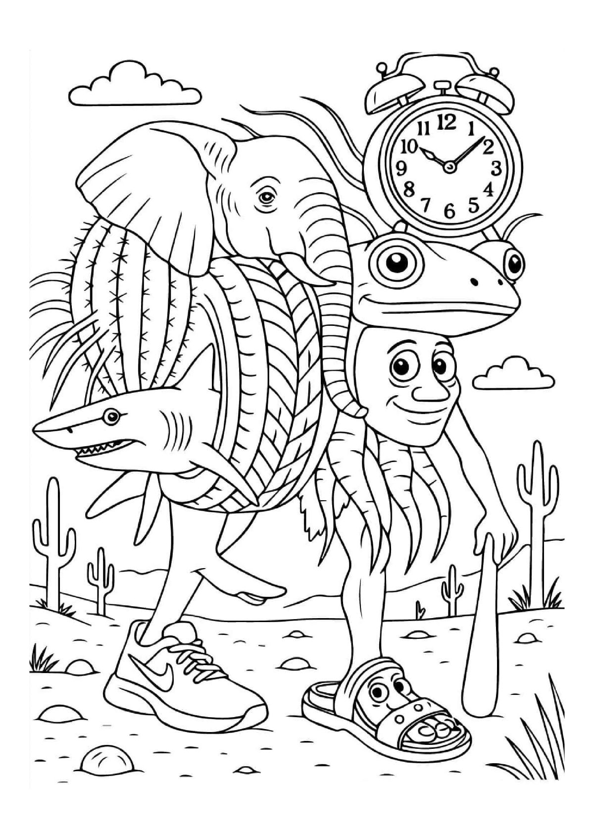 Desenho de The Strongest Of Italian Brainrot 1 Of 1