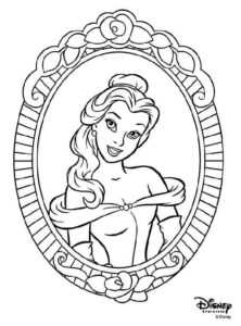 Desenho de A Bela E A Fera Desenho Colorir Imprimir 34