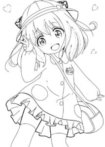Desenho de Anya Desenho Colorir Imprimir 11
