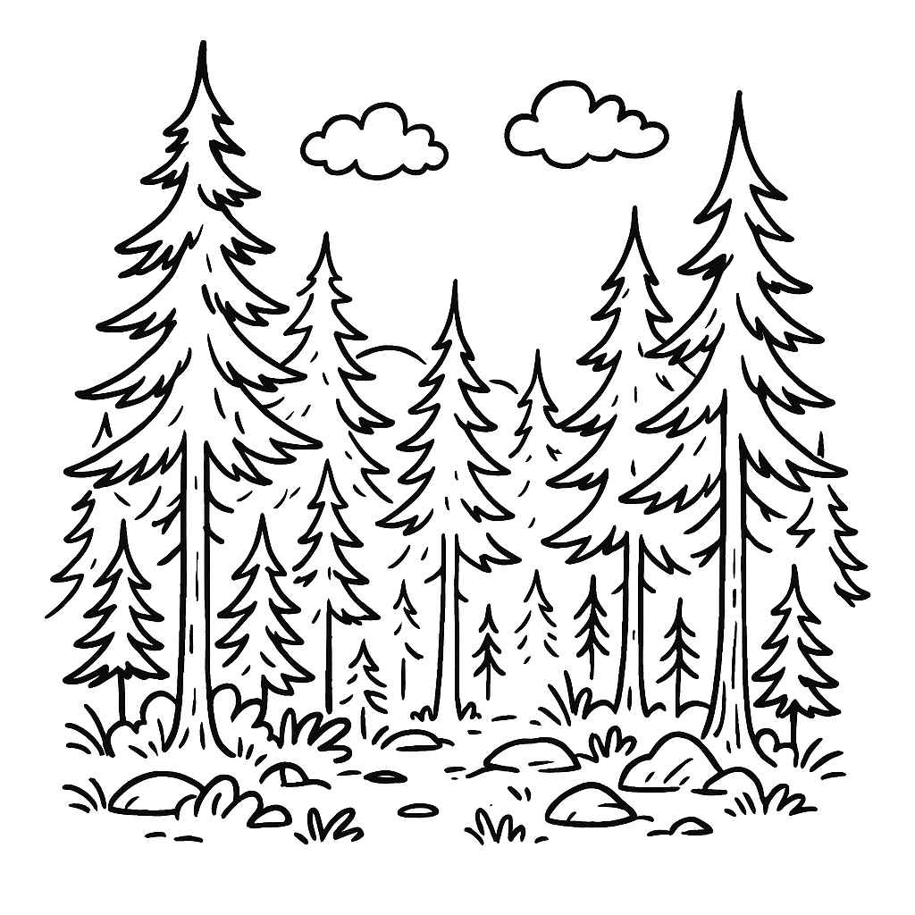 Desenho de Arvore Desenho Colorir Imprimir 15