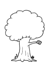 Desenho de Arvore Desenho Colorir Imprimir 17