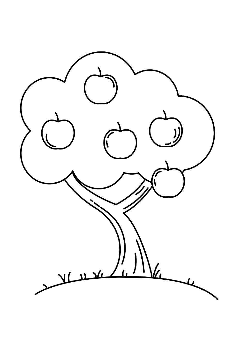 Desenho de Arvore Desenho Colorir Imprimir 18