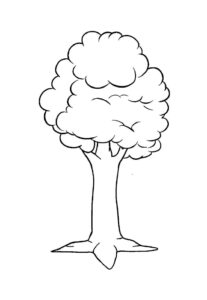 Desenho de Arvore Desenho Colorir Imprimir 20