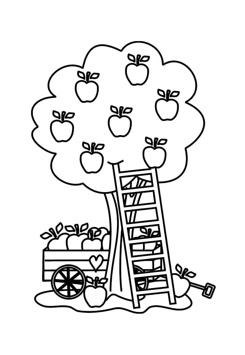 Desenho de Arvore Desenho Colorir Imprimir 22