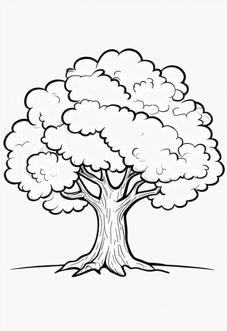 Desenho de Arvore Desenho Colorir Imprimir 27