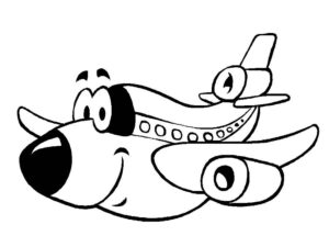 Desenho de Aviao Para Imprimir 21