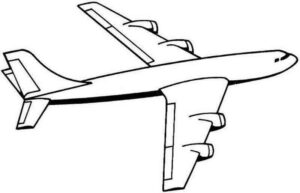 Desenho de Aviao Para Imprimir 26