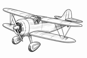 Desenho de Aviao Para Imprimir 37