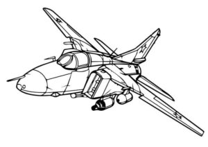 Desenho de Aviao Para Imprimir 77