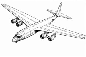Desenho de Aviao Para Imprimir 86