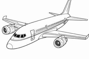 Desenho de Aviao Para Imprimir 97