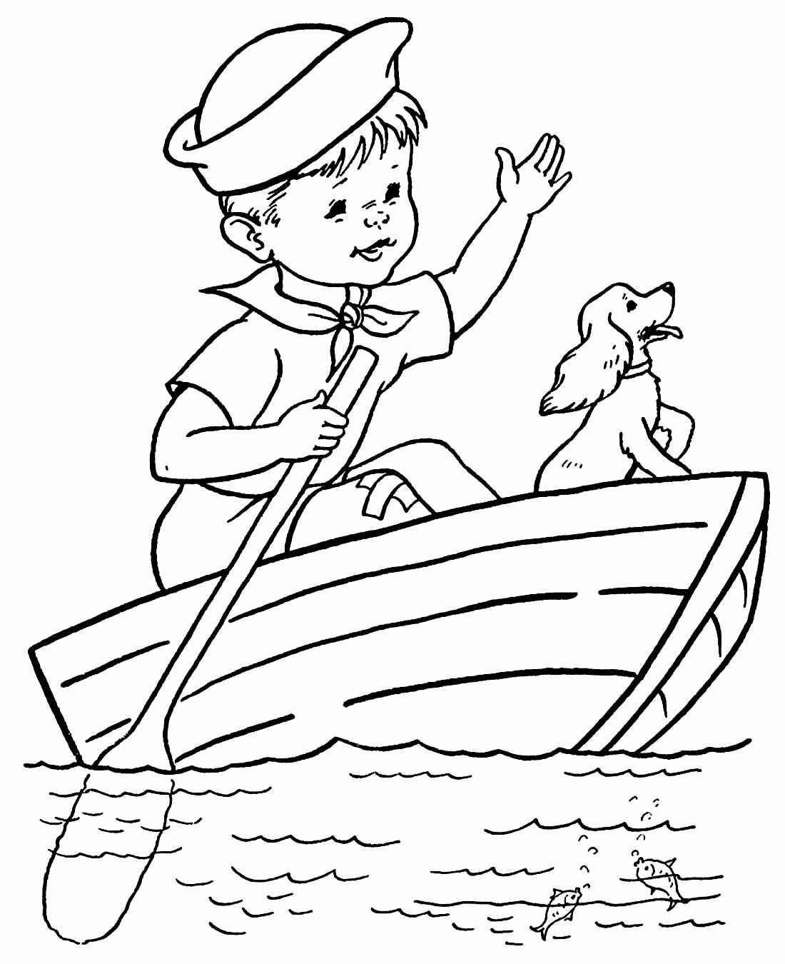 Desenho de Barco Desenho Colorir Imprimir 31