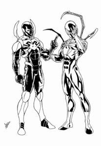 Desenho de Besouro Azul Desenho Colorir Imprimir 12