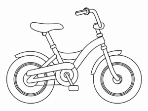 Desenho de Bicicleta Desenho Colorir Imprimir 14