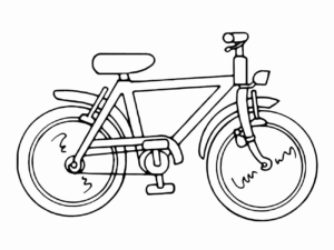 Desenho de Bicicleta Desenho Colorir Imprimir 20