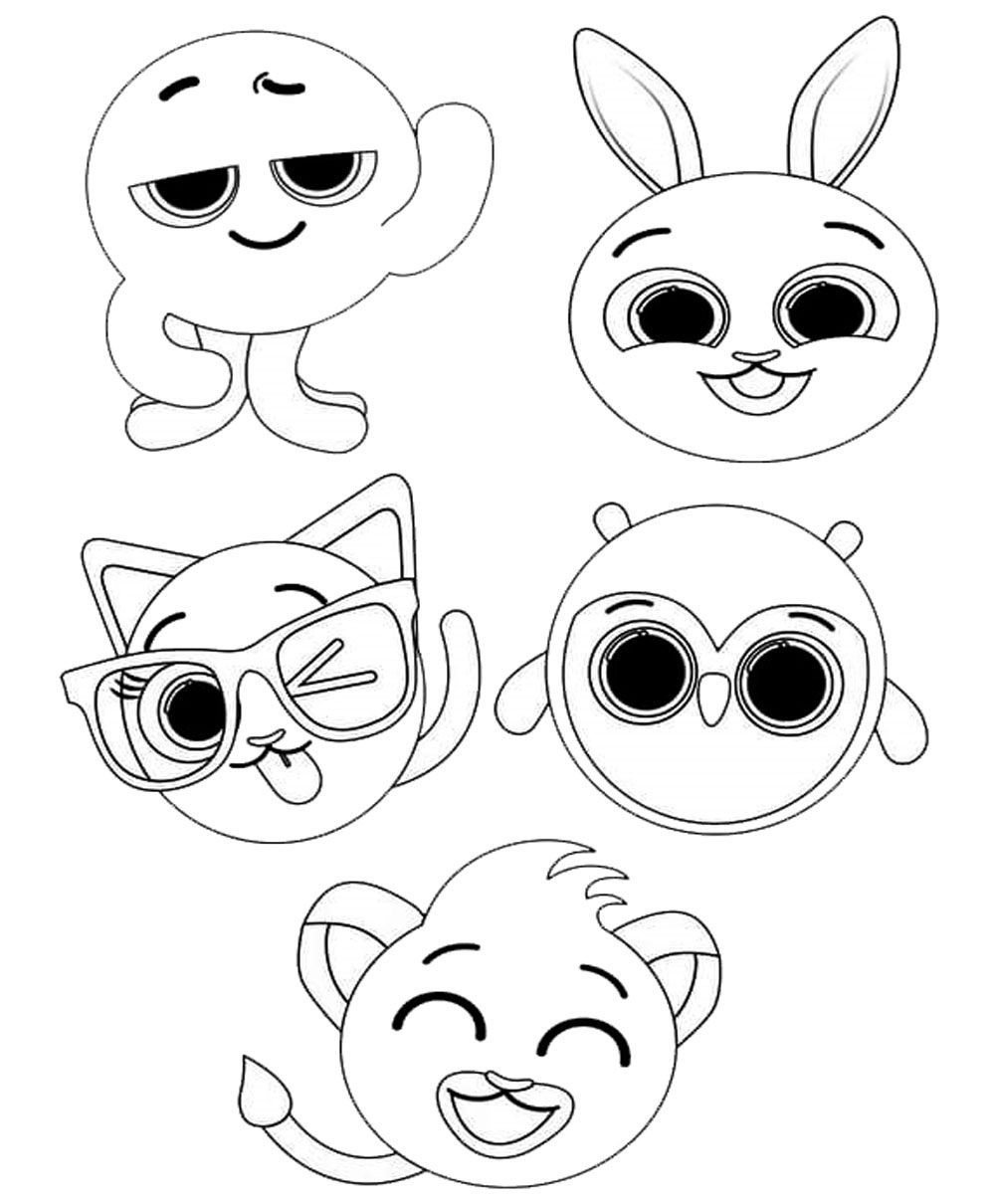 Desenho de Bolofofos Desenho Colorir Imprimir 01