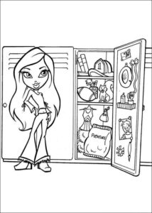 Desenho de Bratz Desenho Colorir Imprimir 11