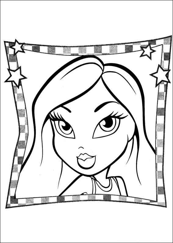 Desenho de Bratz Desenho Colorir Imprimir 14