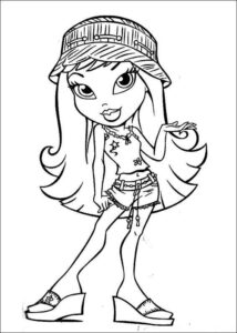 Desenho de Bratz Desenho Colorir Imprimir 15