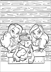 Desenho de Bratz Desenho Colorir Imprimir 16