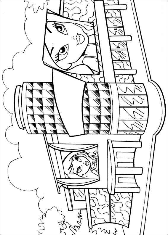 Desenho de Bratz Desenho Colorir Imprimir 23