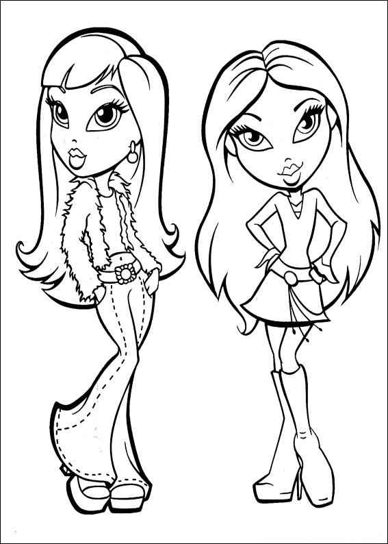Desenho de Bratz Desenho Colorir Imprimir 26