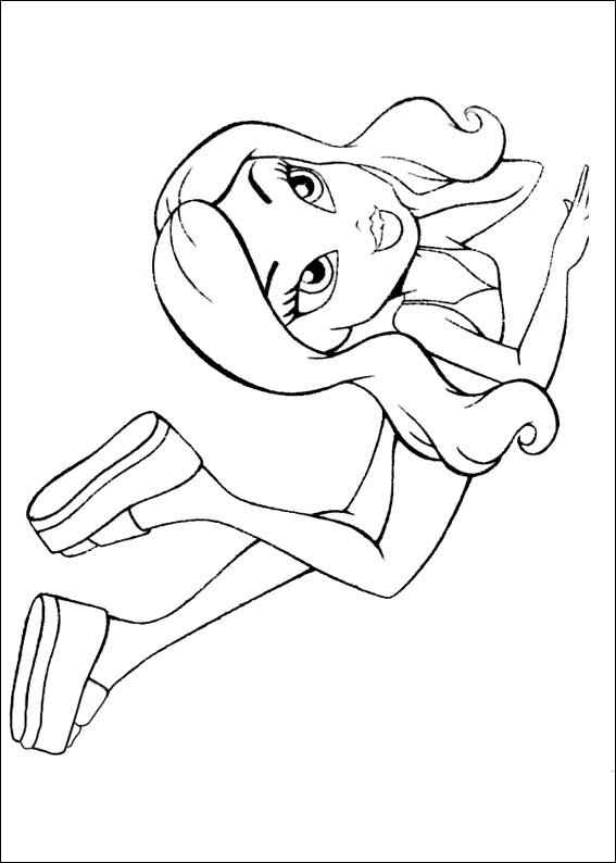 Desenho de Bratz Desenho Colorir Imprimir 29