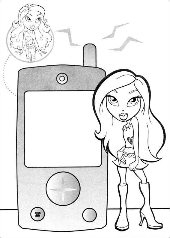 Desenho de Bratz Desenho Colorir Imprimir 31