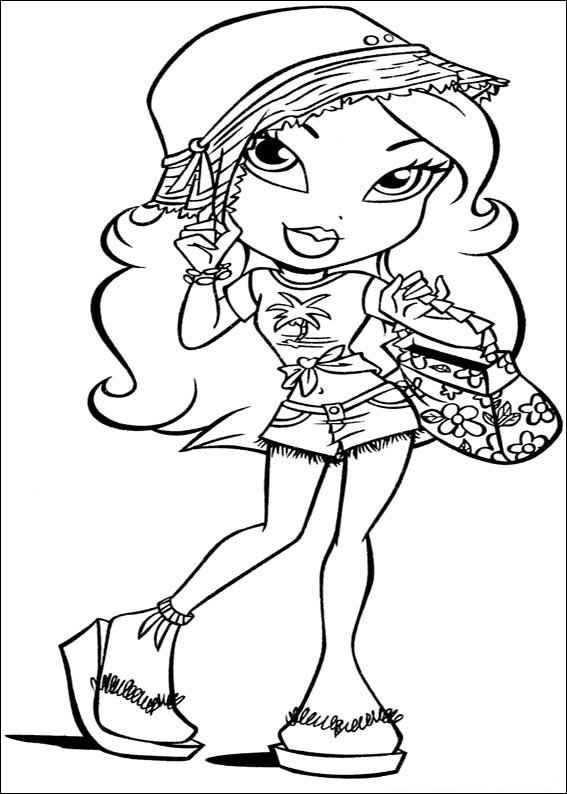 Desenho de Bratz Desenho Colorir Imprimir 40