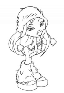 Desenho de Bratz Desenho Colorir Imprimir 60