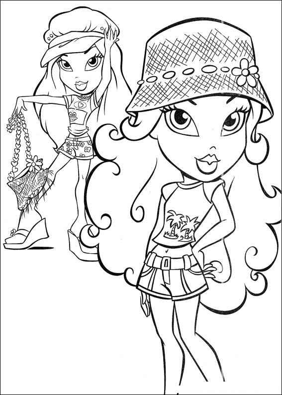 Desenho de Bratz Desenho Colorir Imprimir 70