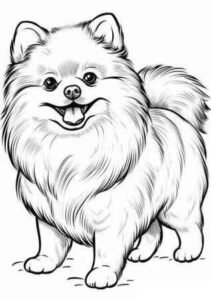 Desenho de Cachorros Desenho Colorir Imprimir 003