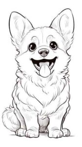 Desenho de Cachorros Desenho Colorir Imprimir 010