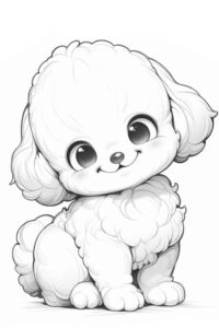 Desenho de Cachorros Desenho Colorir Imprimir 011